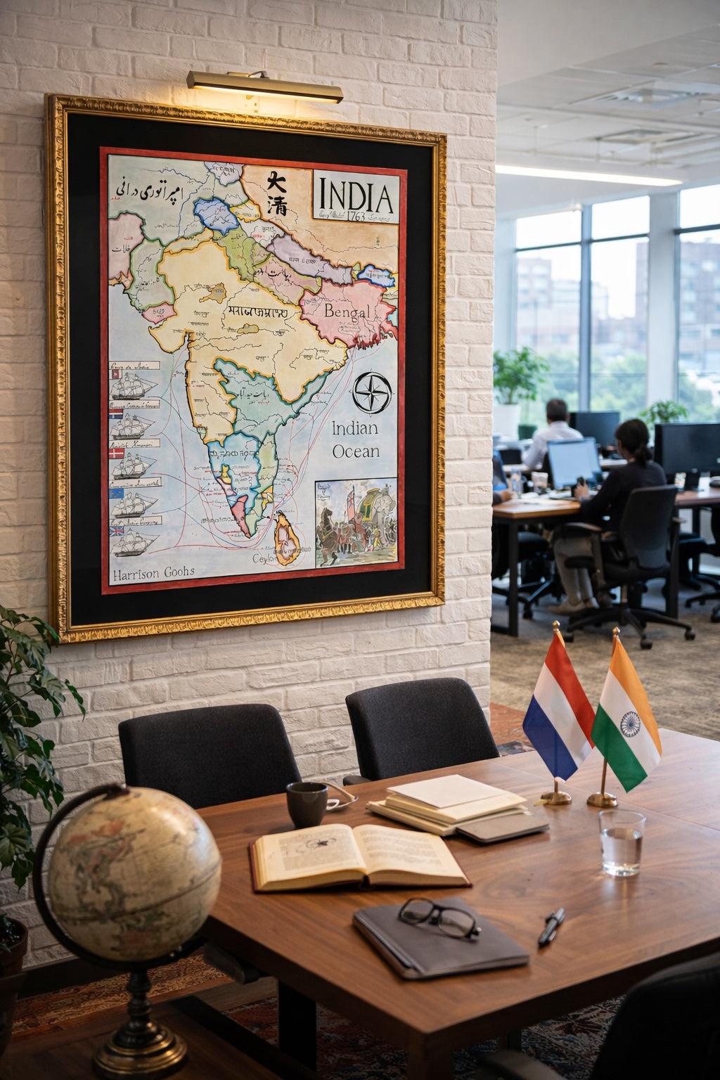 India in 1763 — Mughal Decline, Maratha Ascendancy, and the Rise of the British East India Company