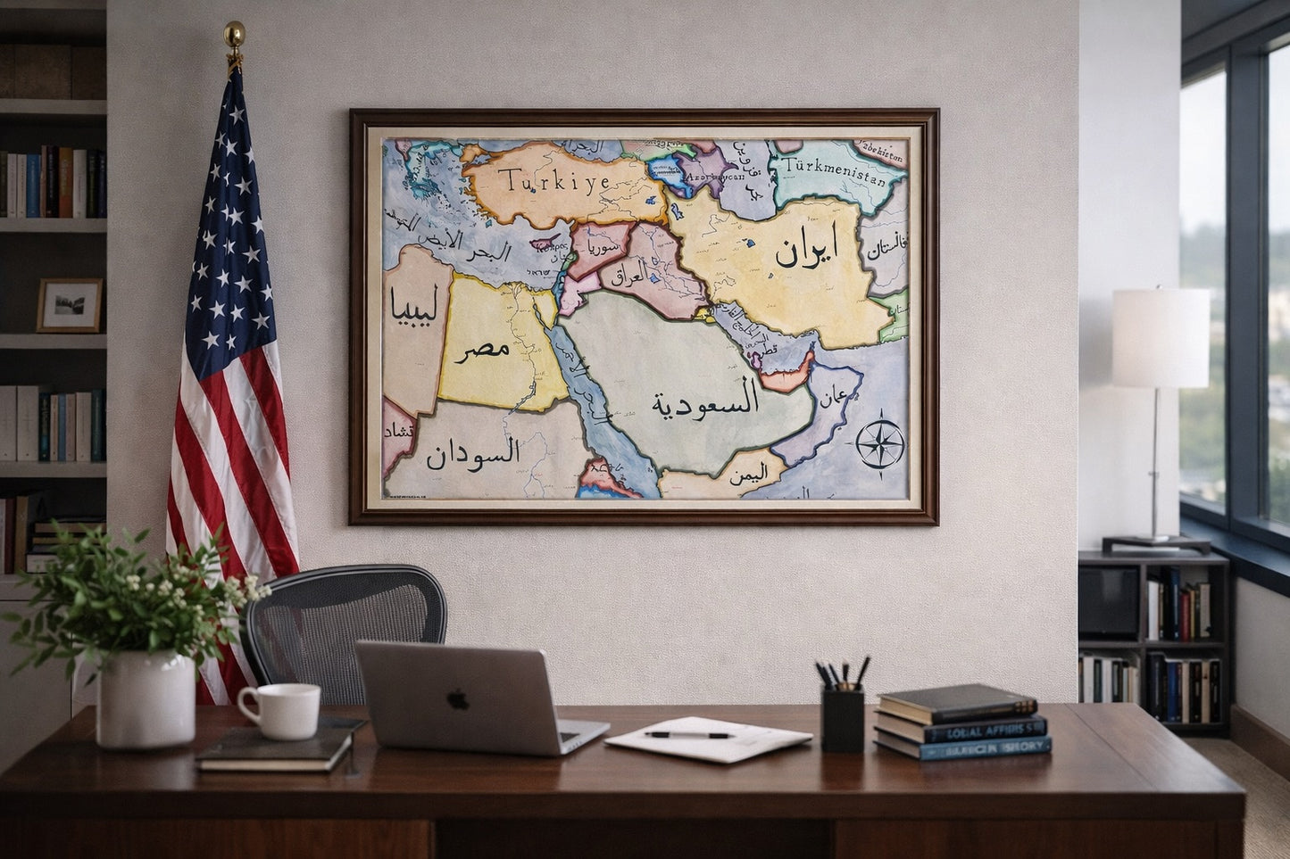 Endonym Map of the Middle East – A Linguistic Cartographic Study