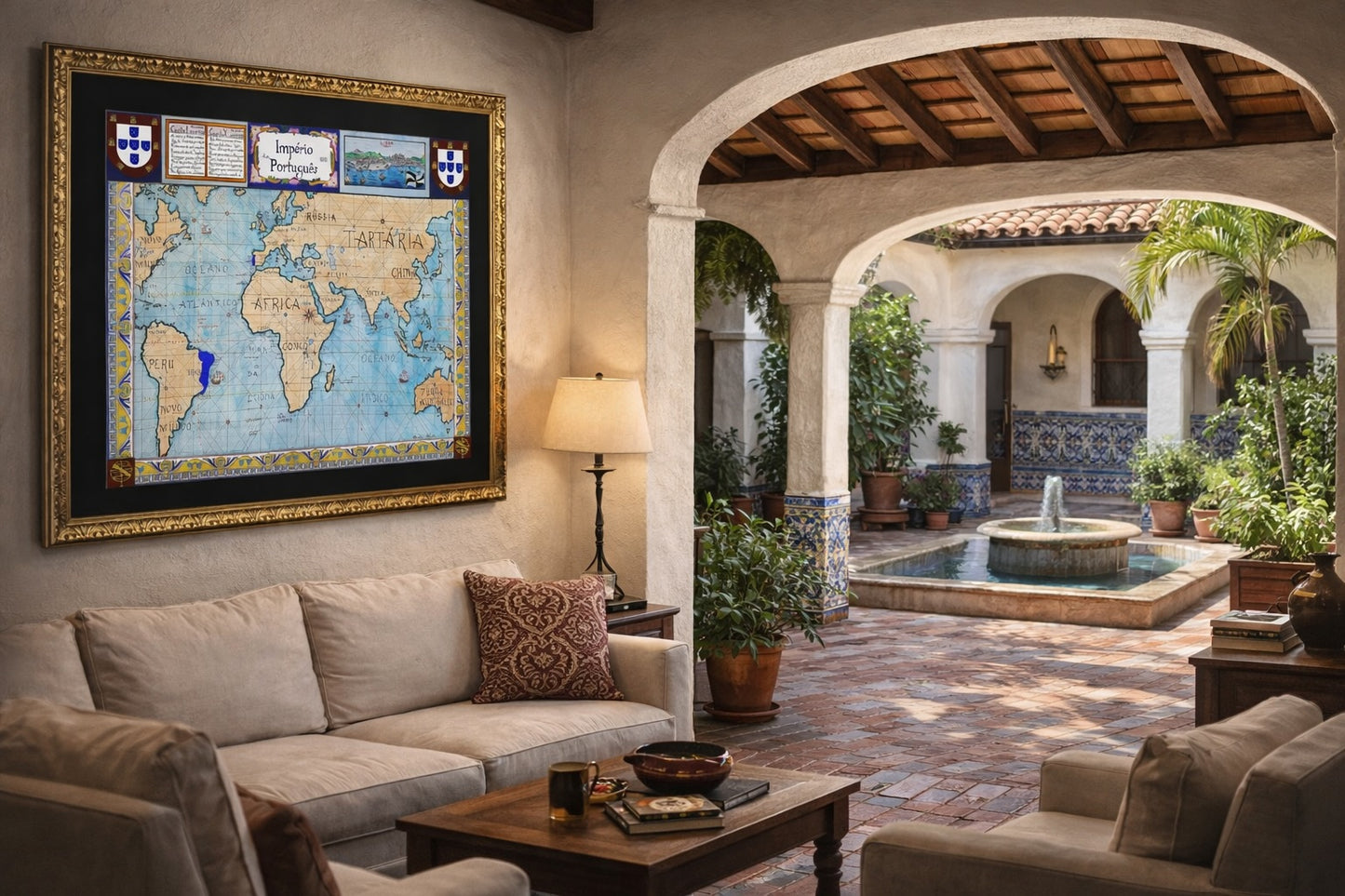 Portuguese Empire, c. 1580 – A Cartographic Reconstruction of Global Lusitanian Expansion