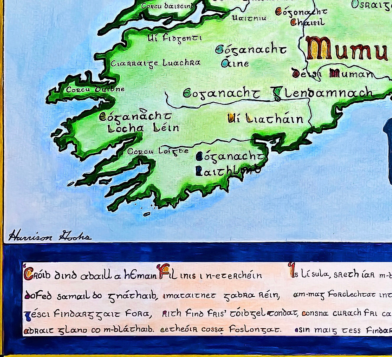 Map of Medieval Ireland