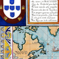 Portuguese Empire 1580; Historical Portugal Map
