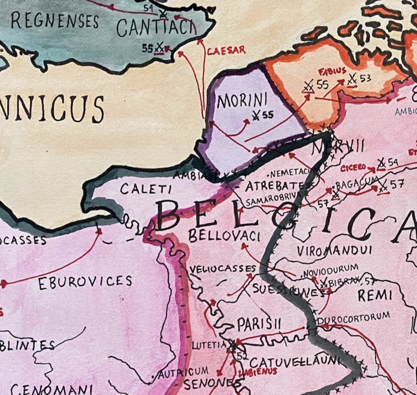 Gallic Wars; Roman Conquest of Gaul