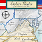 Eastern Theater of the American Civil War Map