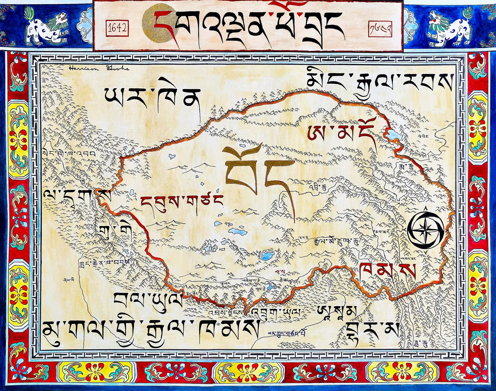 Traditional Map Examples CartographyCraft: Handmade Historical Maps